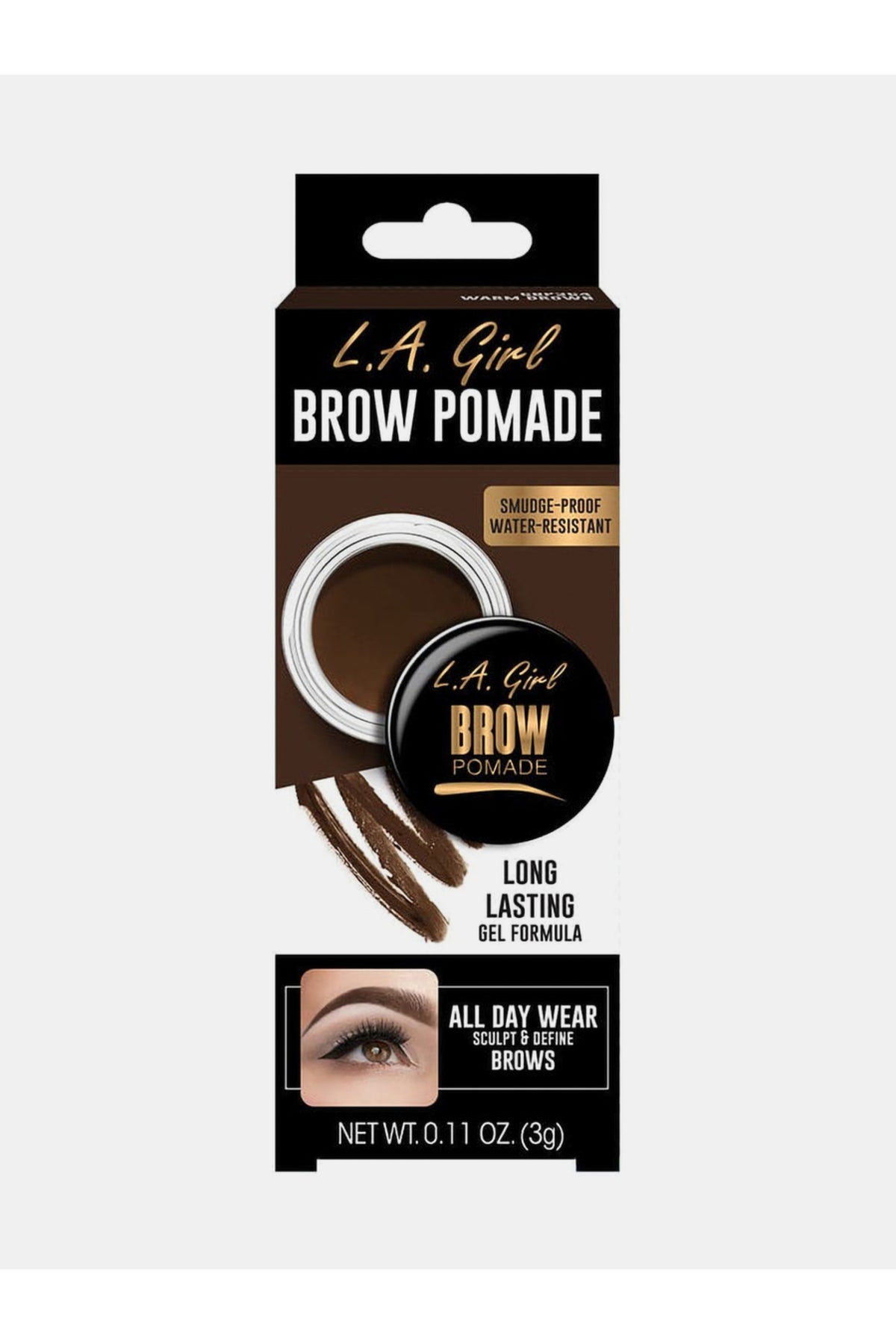 L.A. Girl Brow Gel Warm Brown No. 364