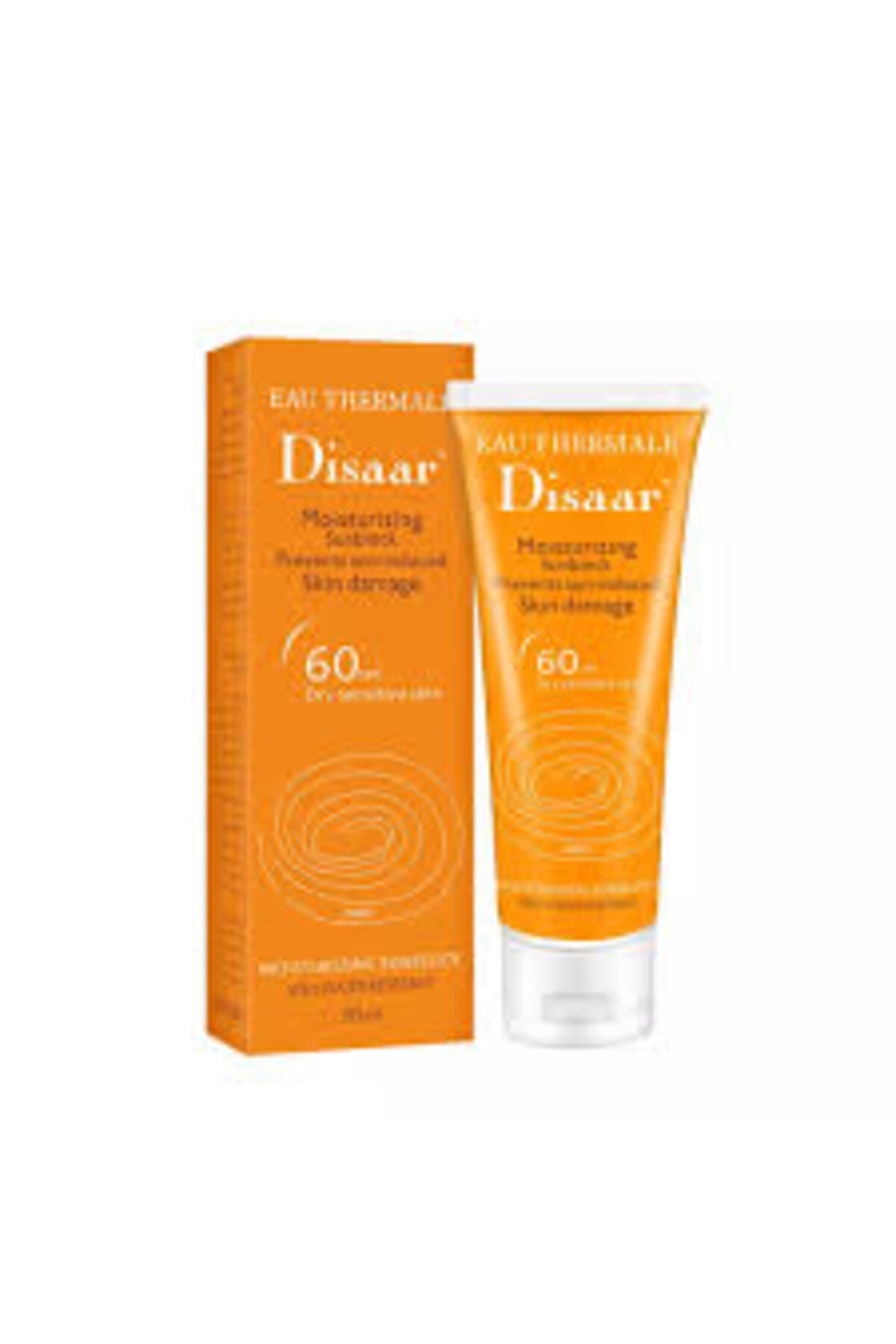 Disaar Moisturizing Sunscreen Cream 80ml SPF 60 Firming 16D