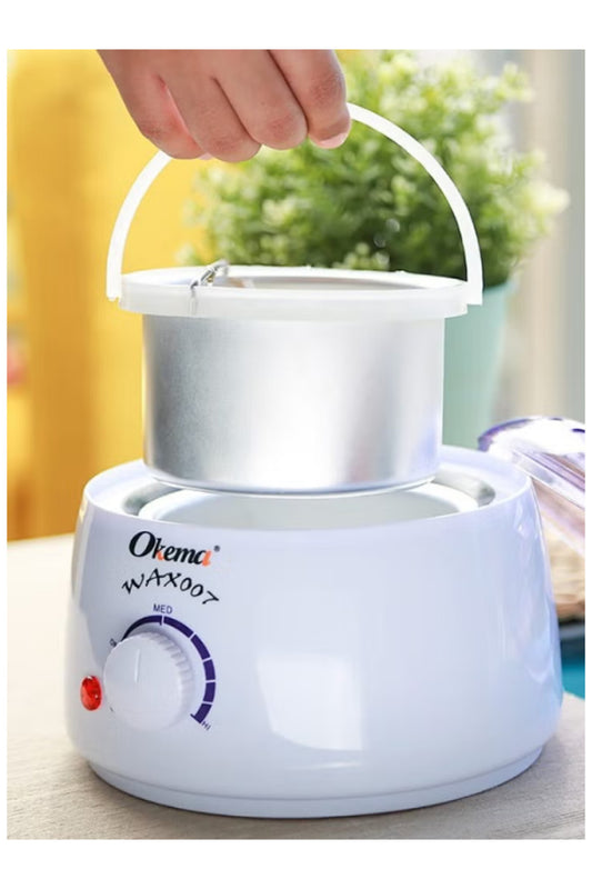 Okema 442-OK Wax Warmer - Suitable for all types of wax - Temperature control.