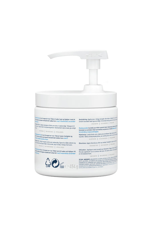CeraVe Moisturizing Body & Face Cream, Fragrance-Free