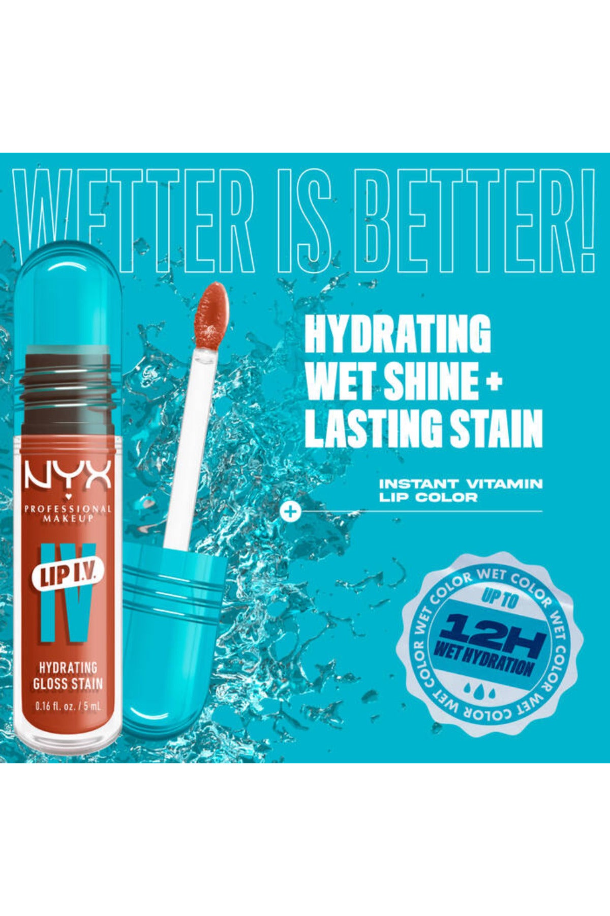 NYX Lip Gloss Lip EV (Berry Trusty) No. 10