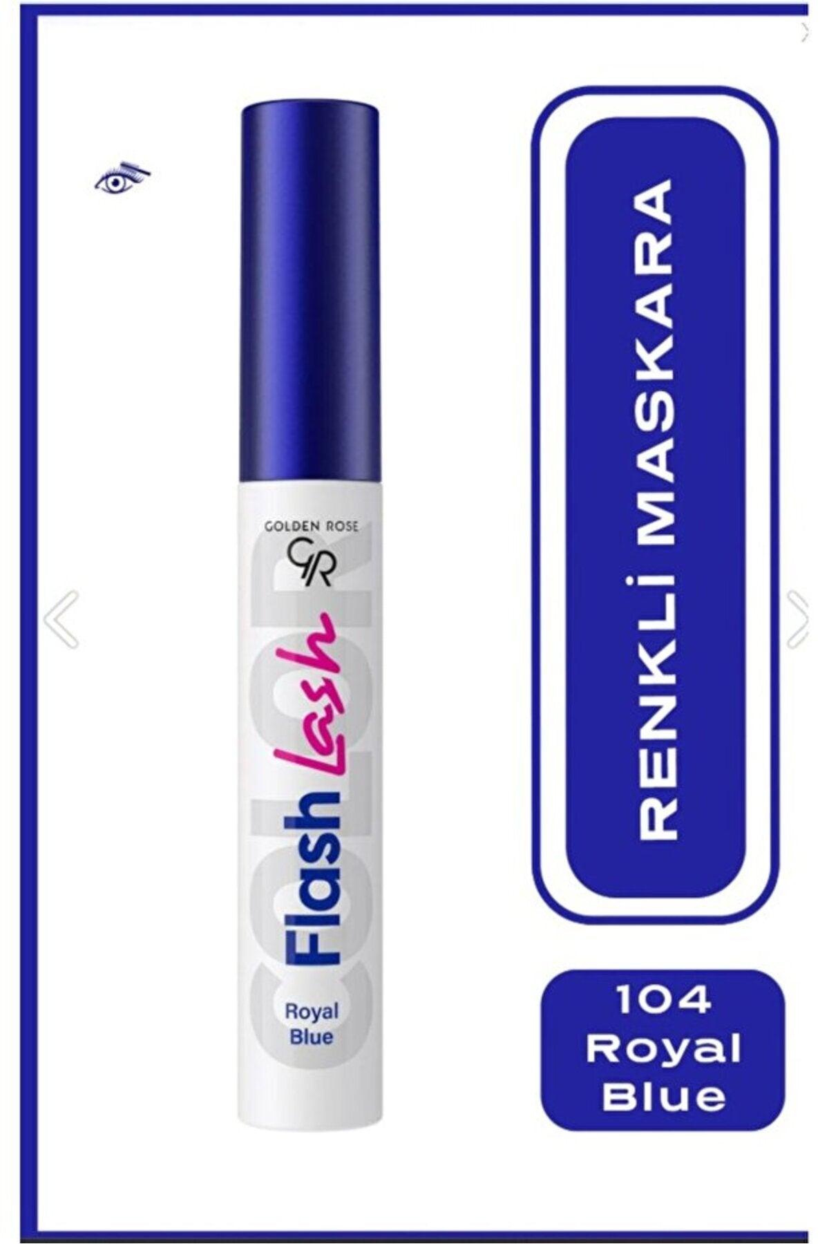 Golden Rose Flash Mascara No. 04 Royal Blue