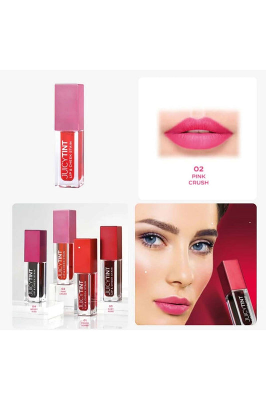 Golden Rose Juicy Tint for Lips and Cheeks No. 02 Pink Crush