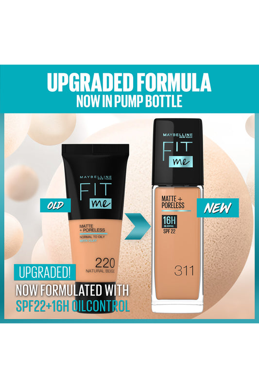 Maybelline Fitme Gazzaz Foundation No. 332