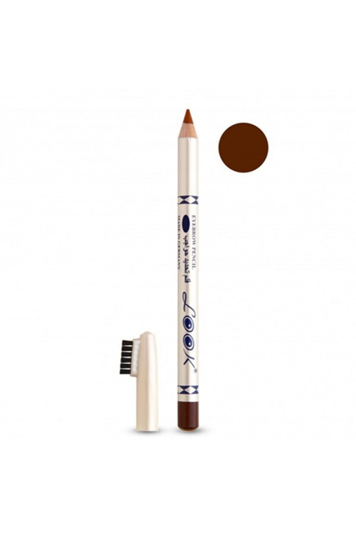 Eyebrow eyeliner, dark brown, number 414