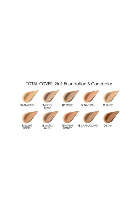 Golden Rose Total Cover Foundation and Corrector 2&1 No. 15