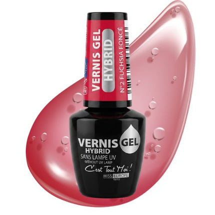 Miss Europe Hybrid Gel Nail Polish - No UV Lamp Needed