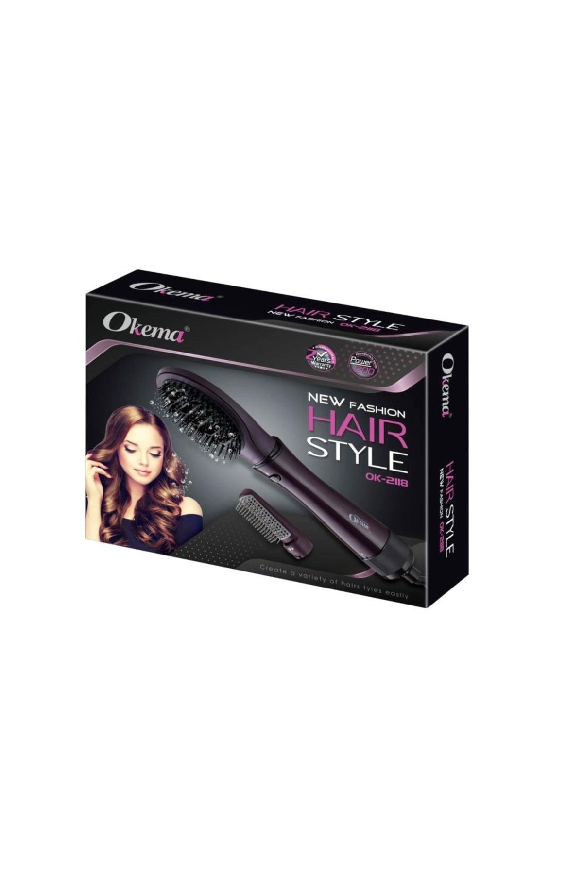 OKMA OK-2118 Hair Dryer
Cool Wind Feature