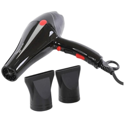 The Okema 998-OK 3800 hair dryer features ionic technology.