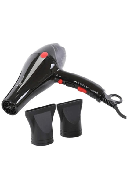 The Okema 998-OK 3800 hair dryer features ionic technology.