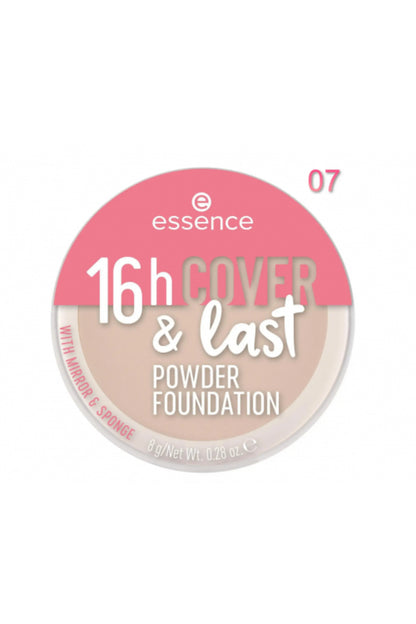 Essence face powder covered with foundation No. 07
