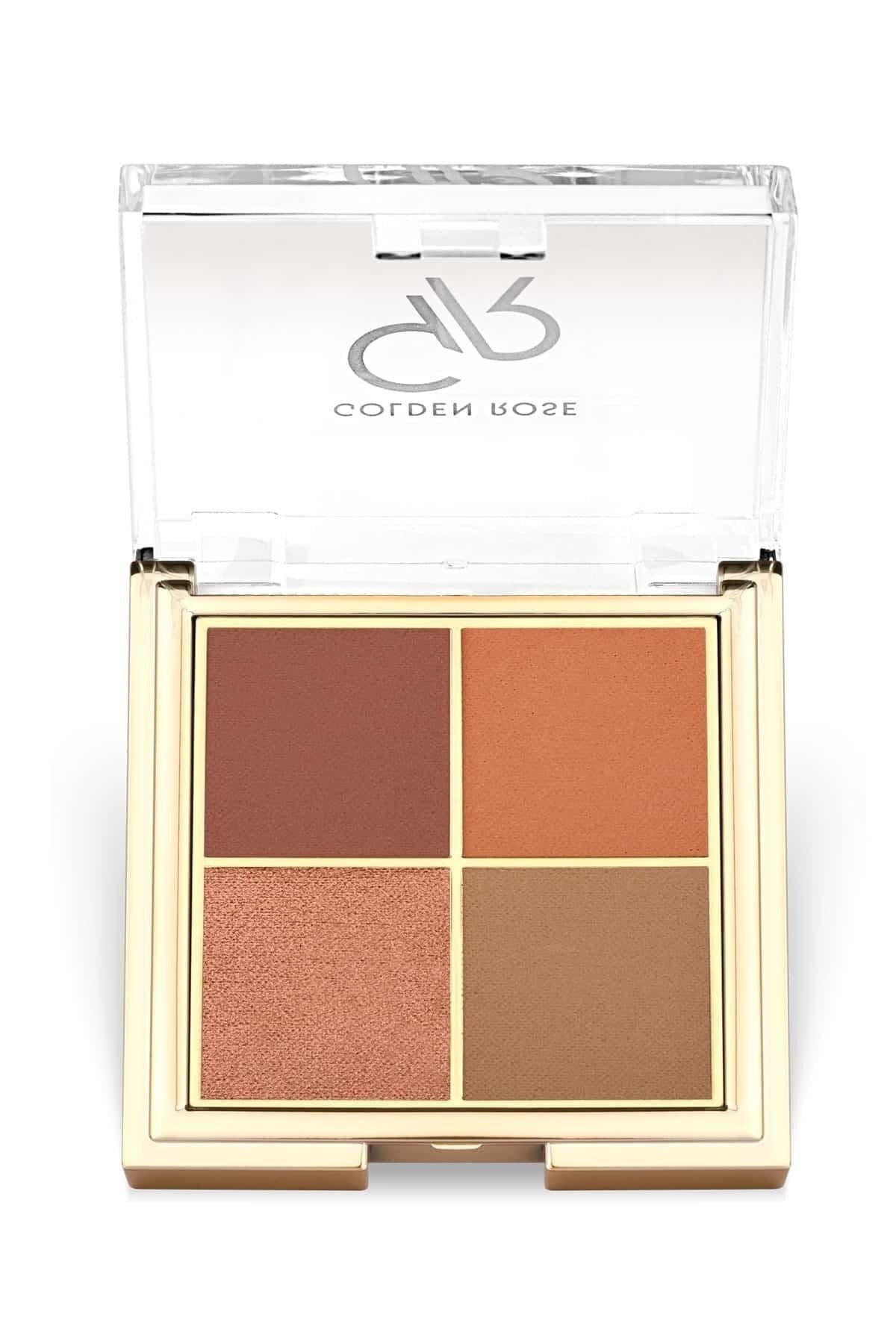 Golden Rose Quattro Eyeshadow Palette No. 5