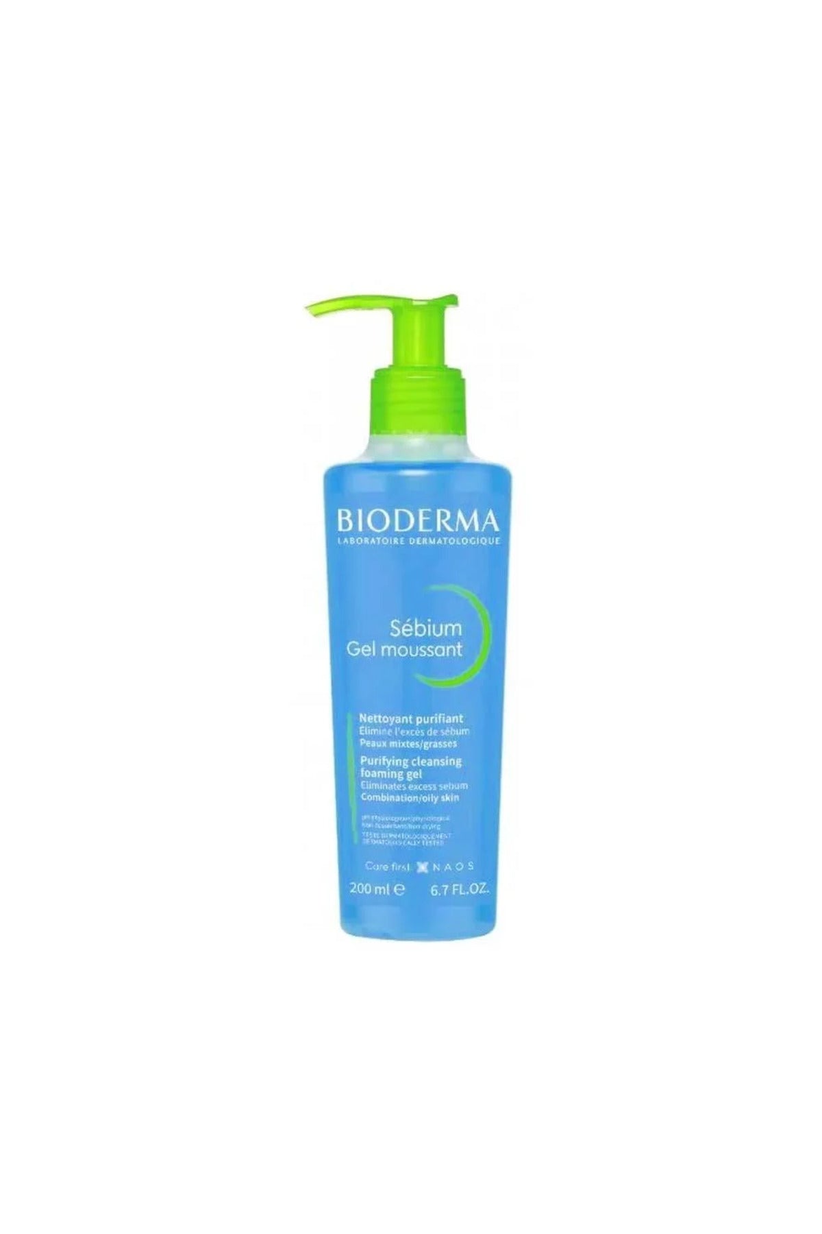 Bioderma Firming Blue Facial Wash Gel, 200ml