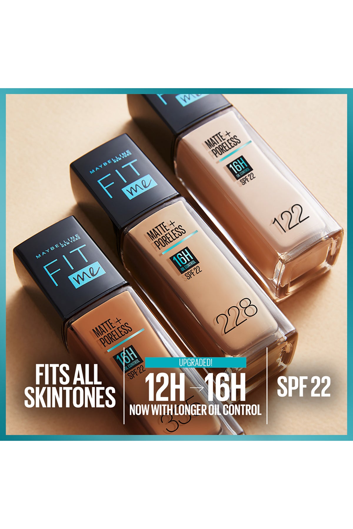 Maybelline Fitme Gazzaz Foundation No. 332