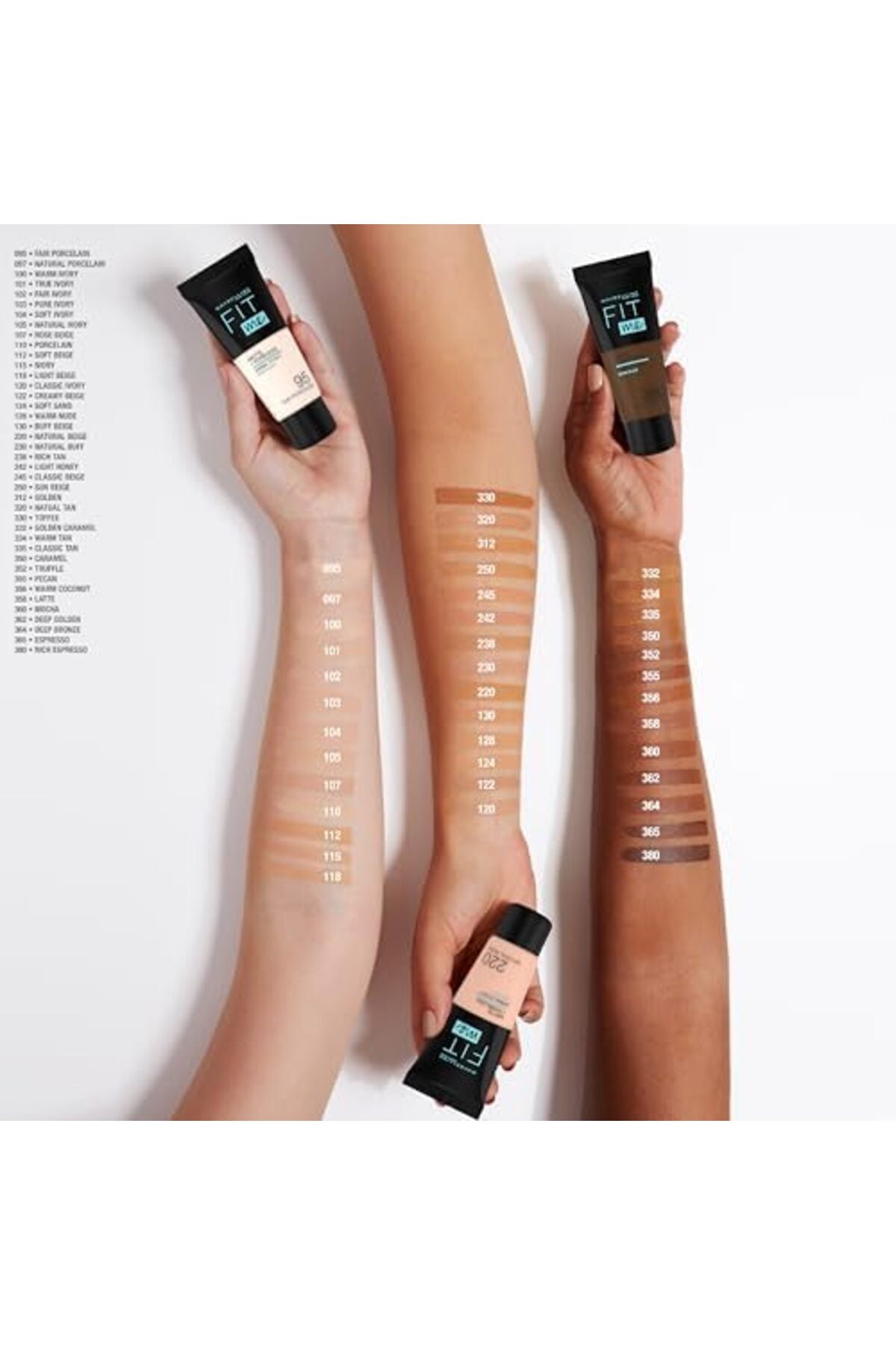 Maybelline Fitme Asar Foundation No. 110