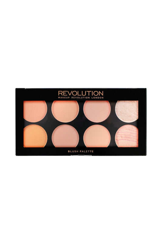 Revolution Hot Spice Blush Palette, 8 Colors