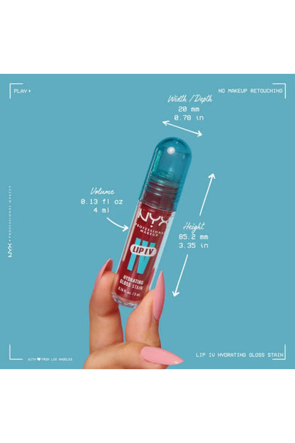 NYX Lip Gloss Lip EV (Berry Trusty) No. 10