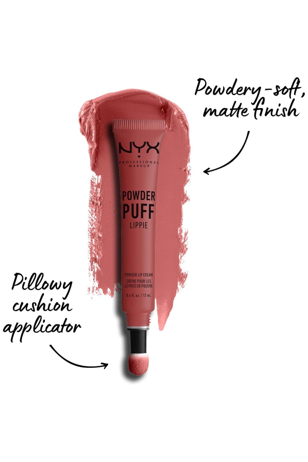 أحمر شفاه باودر بف من NYX رقم 08