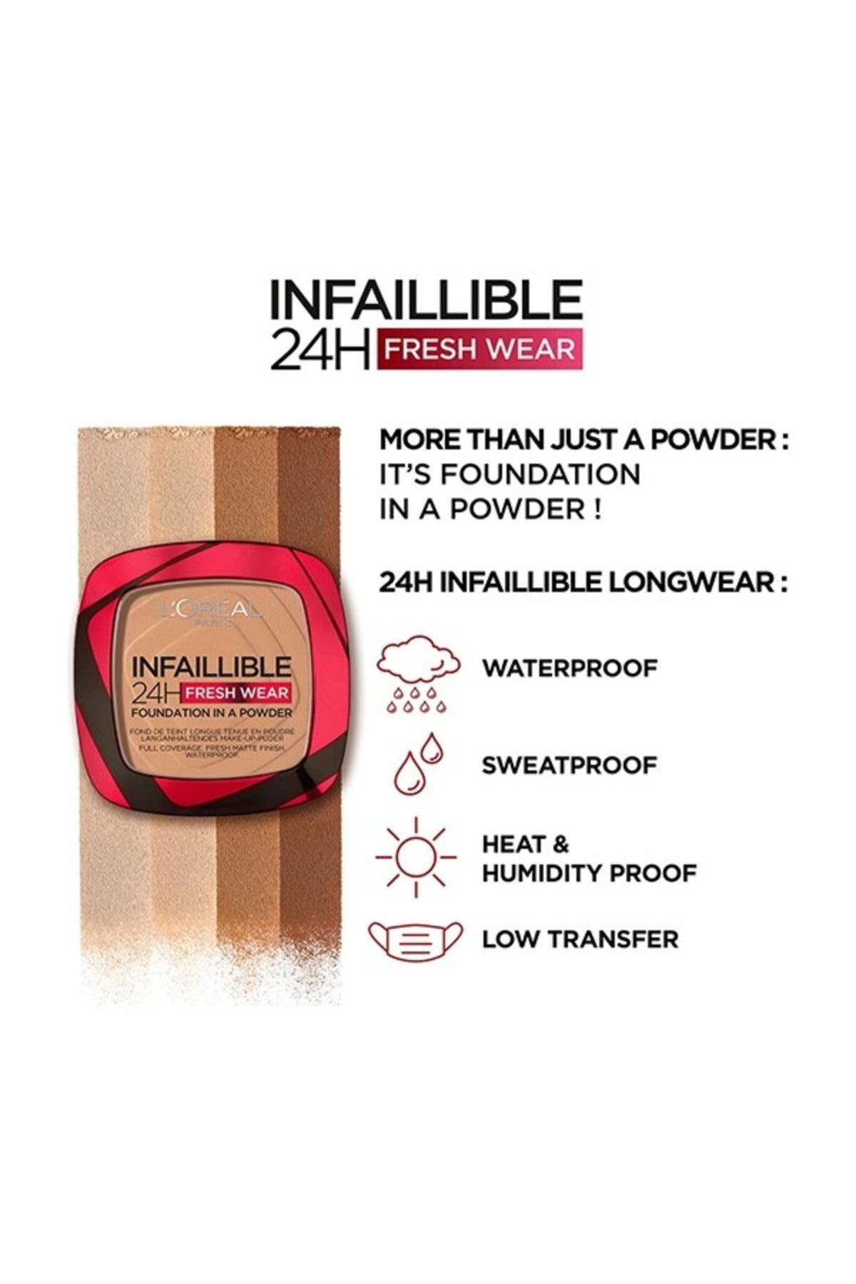 L'Oréal Infallible Semi-Perfect Powder No. 140