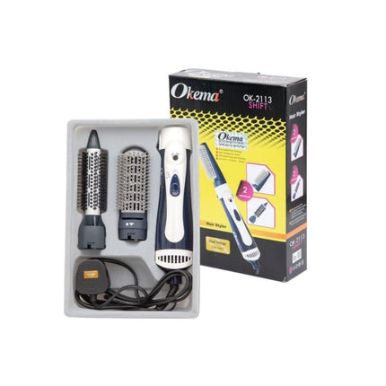 2113-OK Hair Dryer: Two speed settings, two heat settings