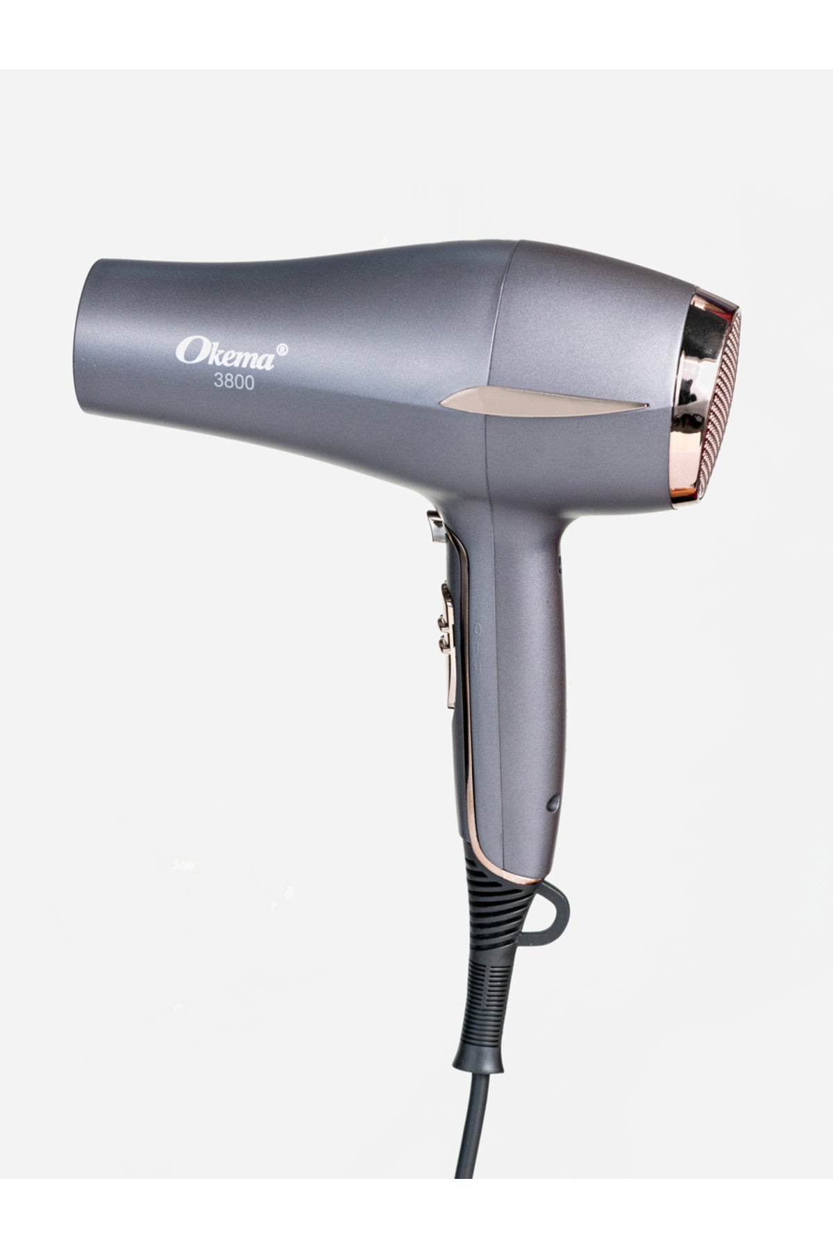 Okema Hair Dryer
884-ok with Concentrator Nozzle | Cool Shot Feature | 3 Heat Settings | Equipped