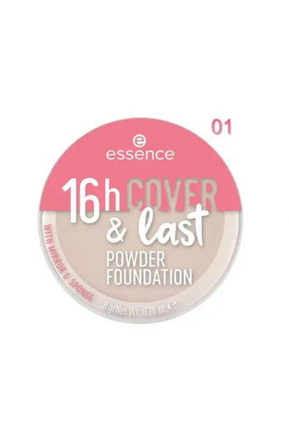 Essence face powder covered with foundation No. 08