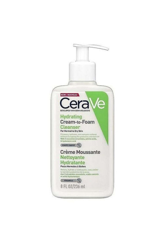 Cerave Moisturizing Foaming Cleanser Cream 236ml