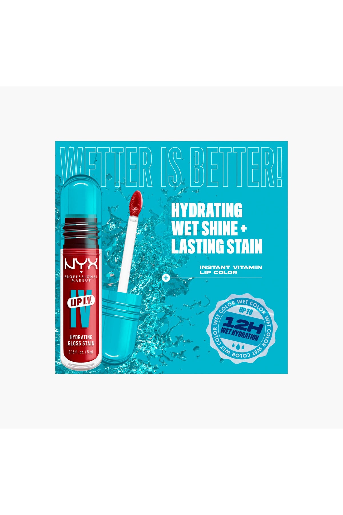 NYX Lip Gloss Lip EV (Cranberry Splash) No. 13