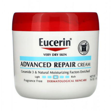 Eucerin كريم الإصلاح المتطور أزرق 16 أونصة، 12 أونصة (454 مل)