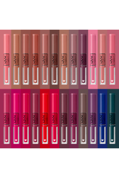 NYX Rouge with Shine Loud Makeup Gloss No. 18