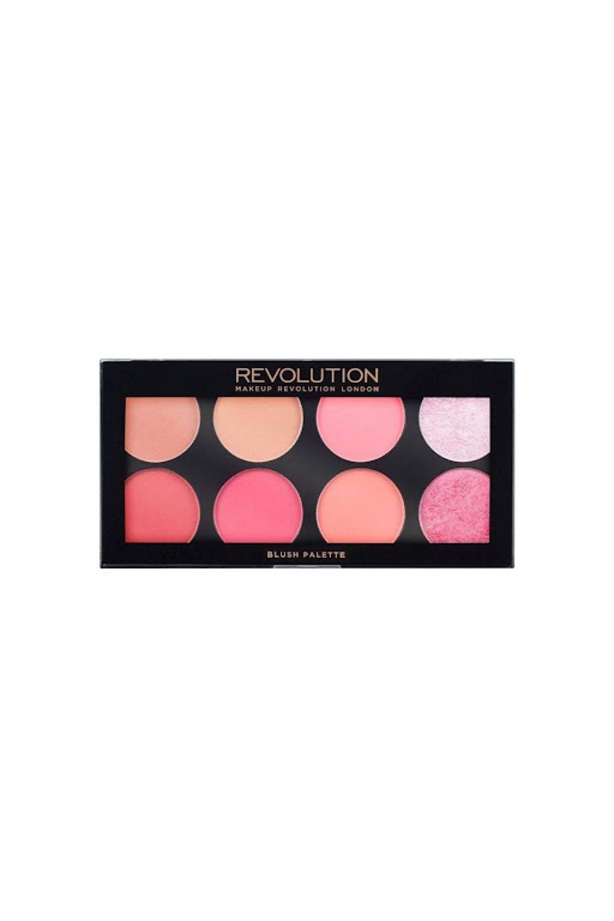Revolution Sugar Spice Blush Palette, 8 Colors