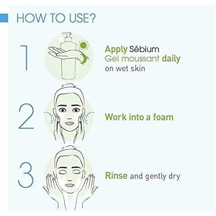 Bioderma Firming Blue Facial Wash Gel, 200ml