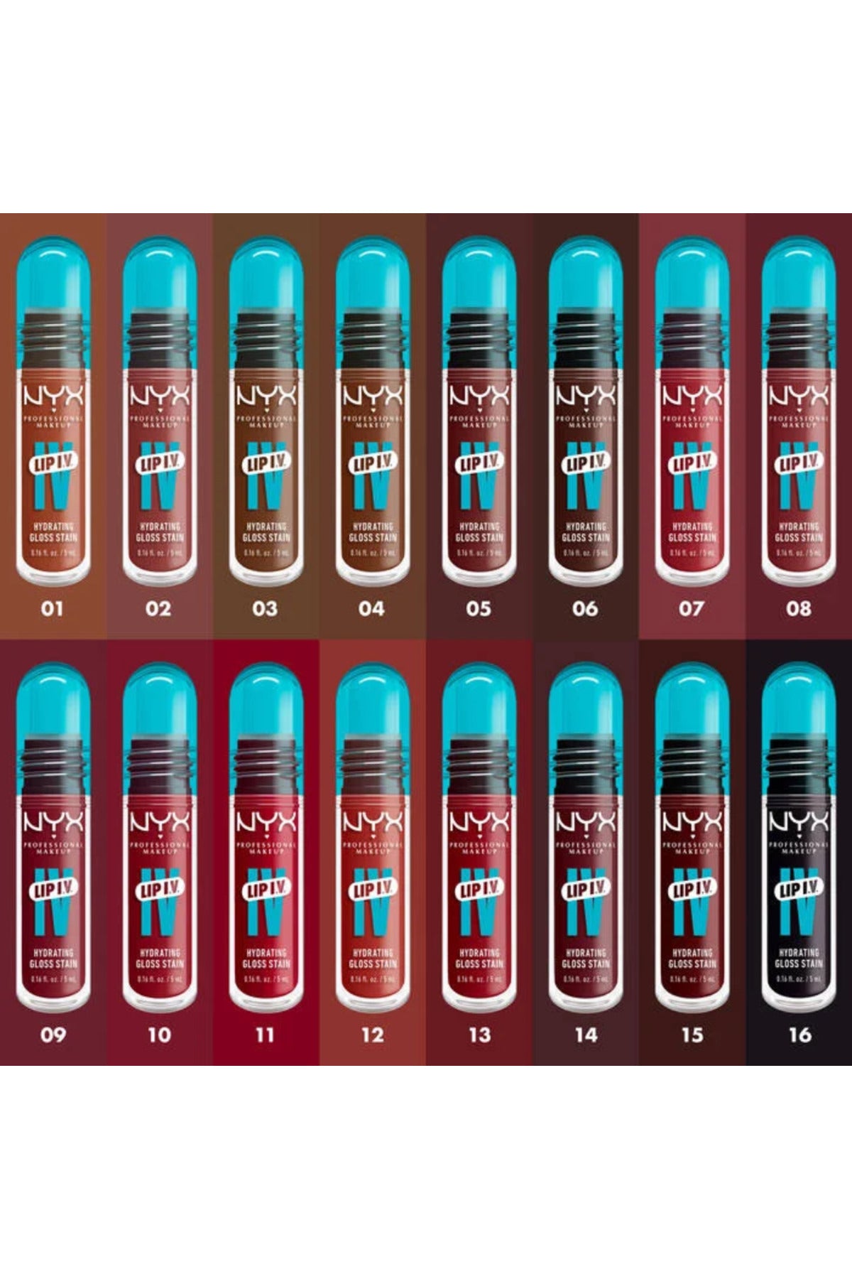NYX Lip Gloss Lip EV (Berry Trusty) No. 10