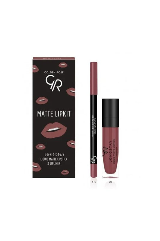 Matte Lip Kit Rose Top