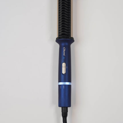 Ceramic hair straightener and brush 732-OK
Two-in-one multi-functional hair styling tool