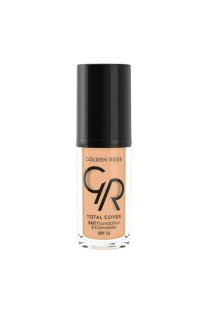 Golden Rose Total Cover Foundation and Corrector 2&1 No. 14