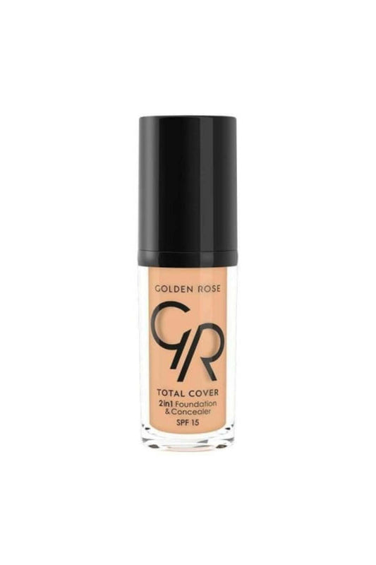 Golden Rose Total Cover Foundation and Corrector 2&1 No. 14