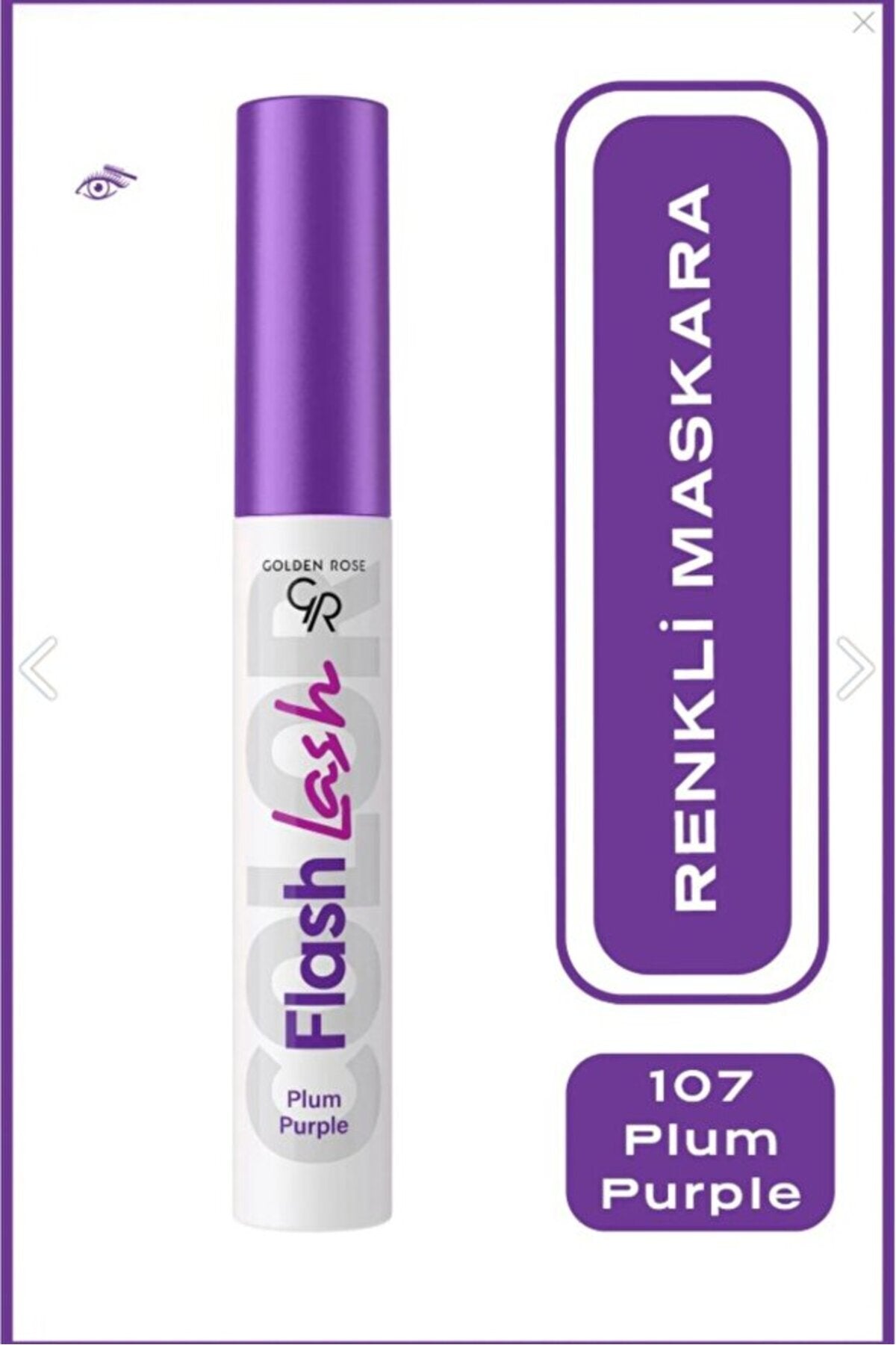 Golden Rose Flash Mascara No. 07 Purple