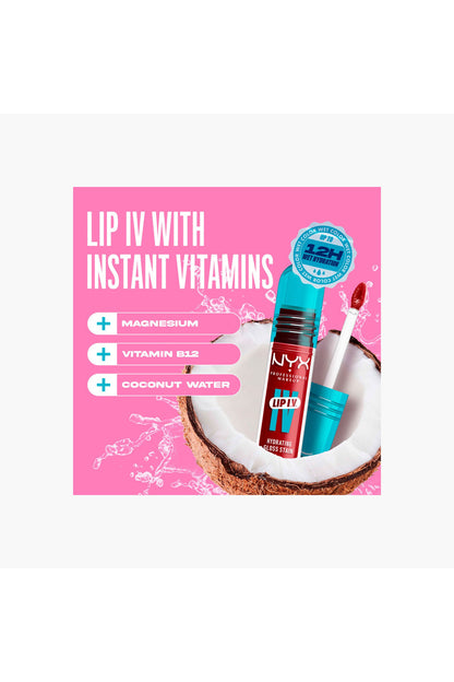NYX Lip Gloss Lip EV (Cranberry Splash) No. 13