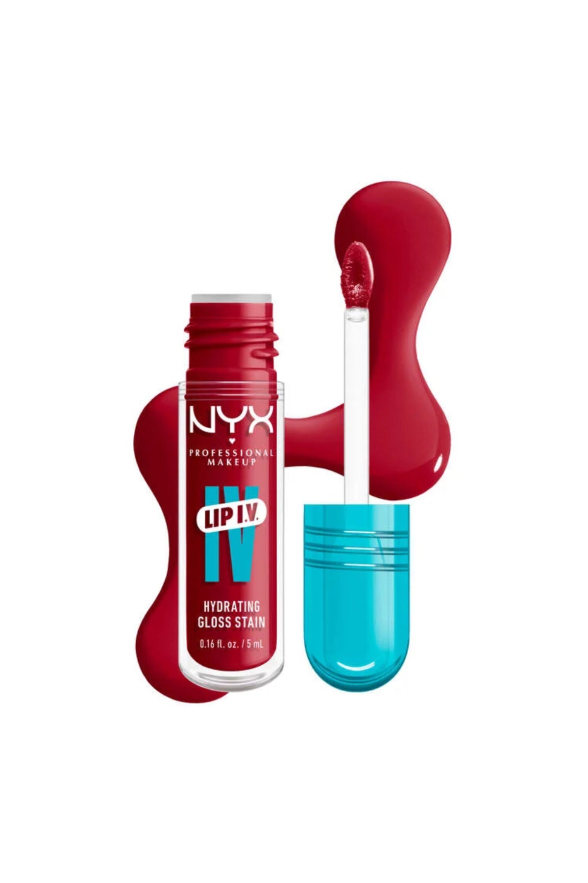 NYX Lip Gloss Lip Eye (Red Wi-Fi White) No. 11