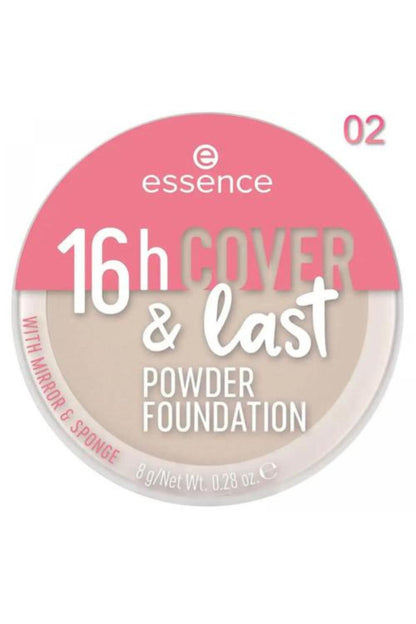 Essence face powder covered with foundation No. 02