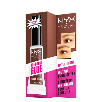 ماسكارا الحواجب NYX بني متوسط