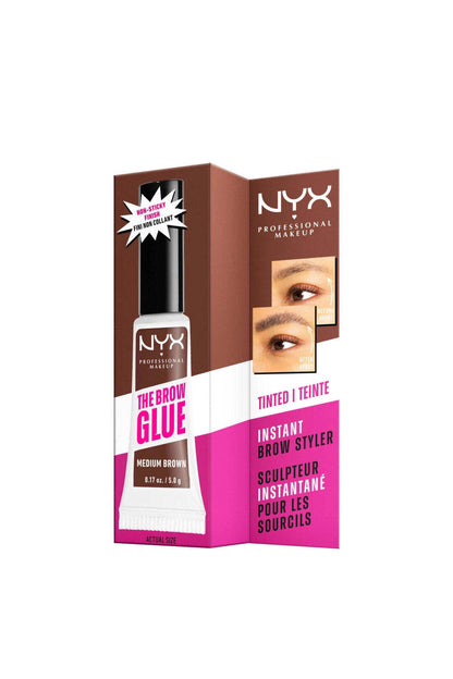 ماسكارا الحواجب NYX بني متوسط