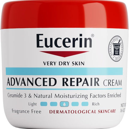 Eucerin كريم الإصلاح المتطور أزرق 16 أونصة، 12 أونصة (454 مل)
