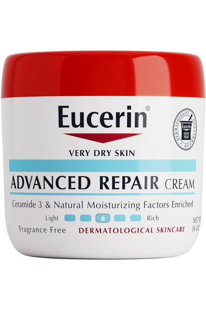 Eucerin كريم الإصلاح المتطور أزرق 16 أونصة، 12 أونصة (454 مل)
