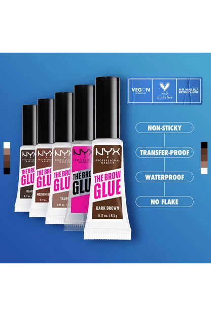 ماسكارا الحواجب NYX بني متوسط