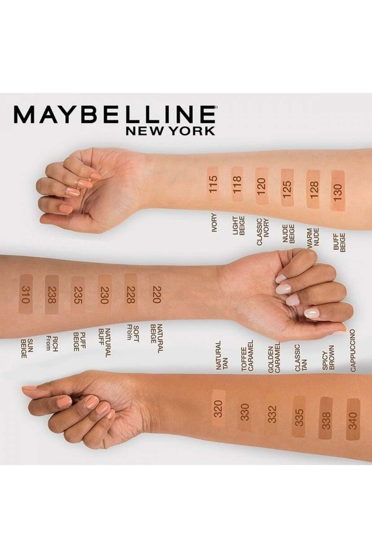 Maybelline Fitme Gazzaz Foundation No. 130