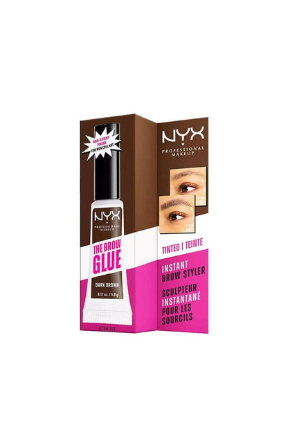 NYX Dark Brown Eyebrow Mascara