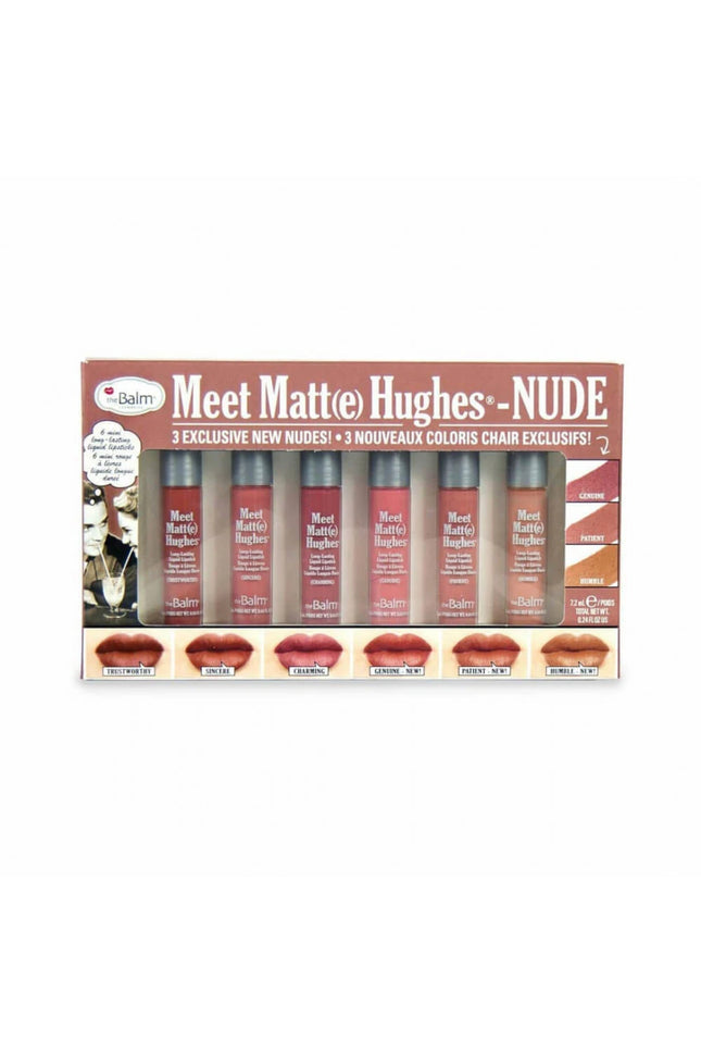 طقم أحمر الشفاه NUDE Edition من The Balm