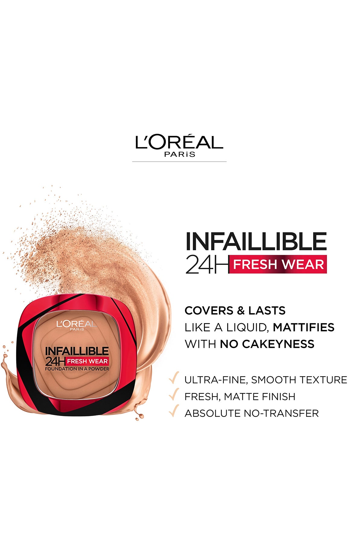 L'Oreal Infallible Semi-Perfect Powder No. 040